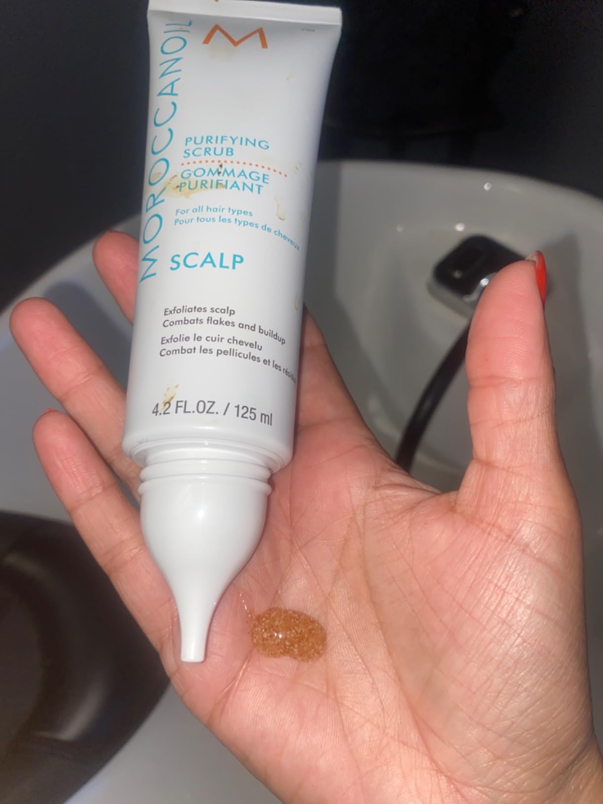 Moroccanoil Purifying Pre-Wash Scalp Scrub, 4.2 Fl. Oz