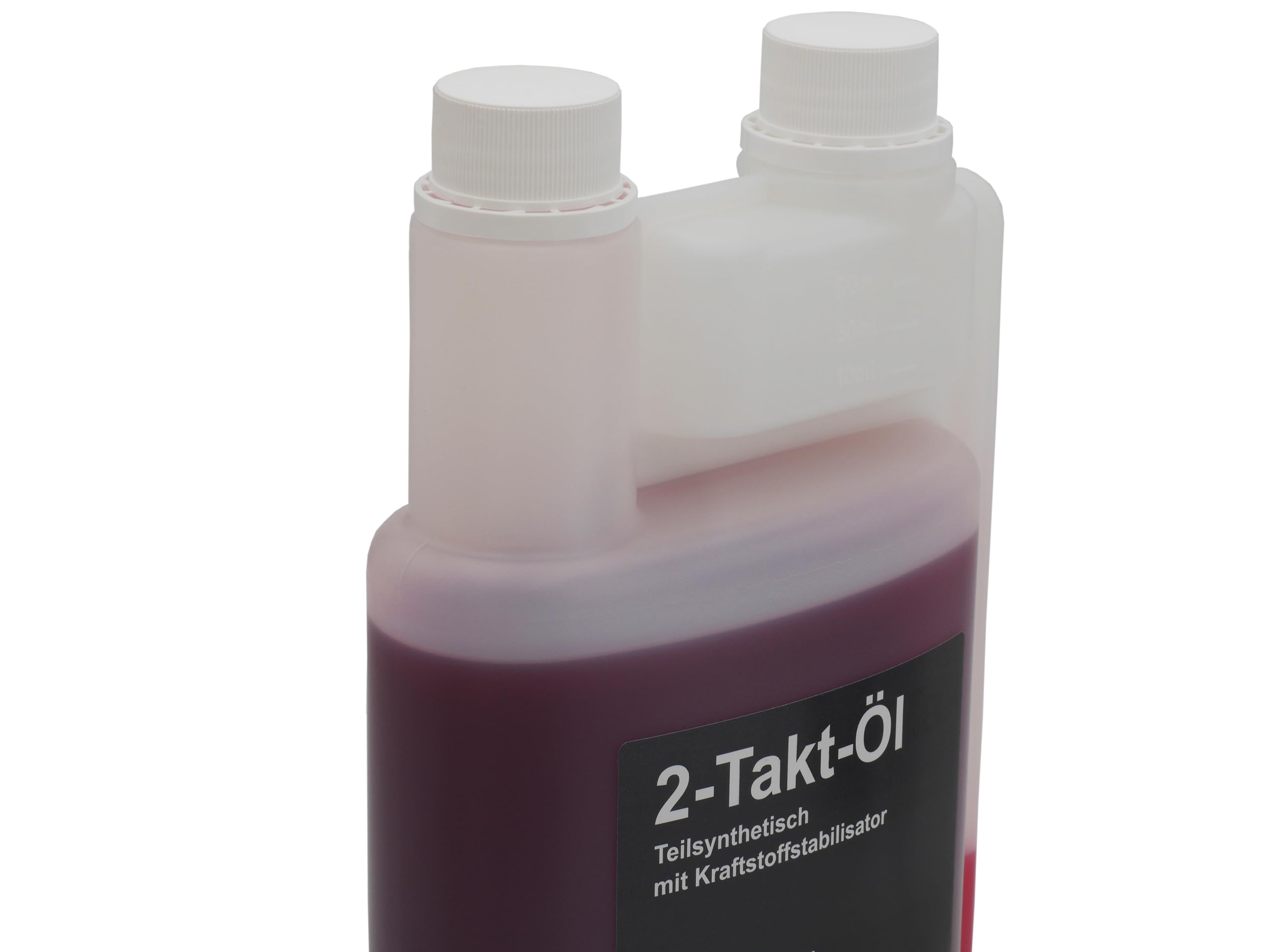 Sägenspezi Aceite de motor de 2 tiempos automezclante, aceite semisintético de dos tiempos para una combustión limpia y una mejor lubricación, estabilizador de combustible FF Fuel Fresh (botella