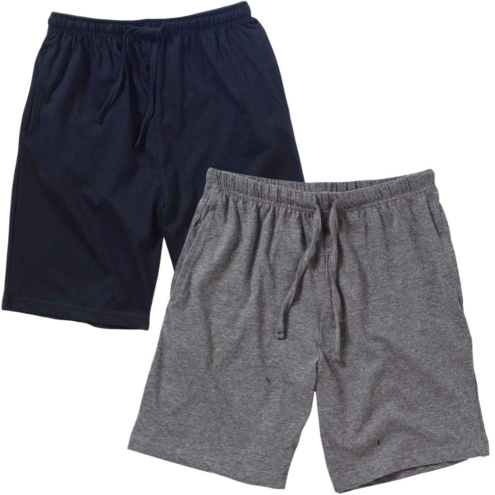 Bedlam Boys Nightwear Boys 2 Pack Shorts Black/Charcoal Bedlam Nightwear Pyjama Sleep Shorts Trousers Bottoms Uk Seller - 15 Years