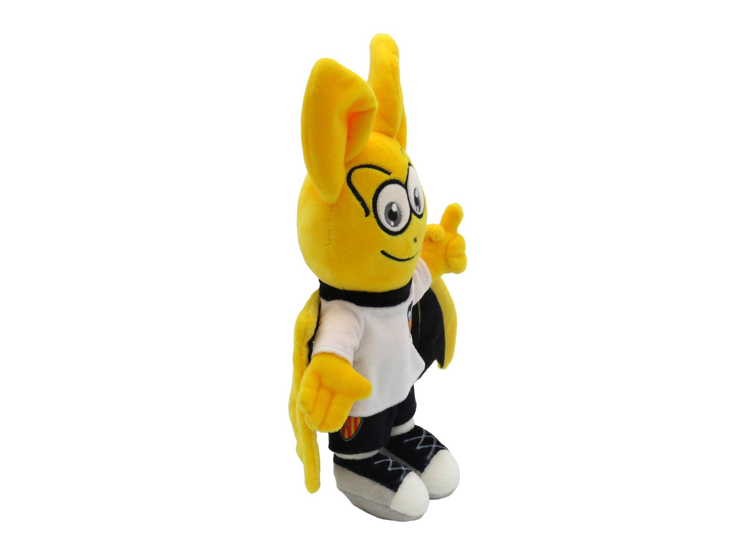 CYP BRANDS Peluche Mascota Valencia 20 cm T-Shirt Blanc