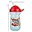 The First Years Disney/Pixar Cars Toddler Straw Cup - Spill Proof Flip Top Toddler Sippy Cups - 18 Months and Up - 10 Oz