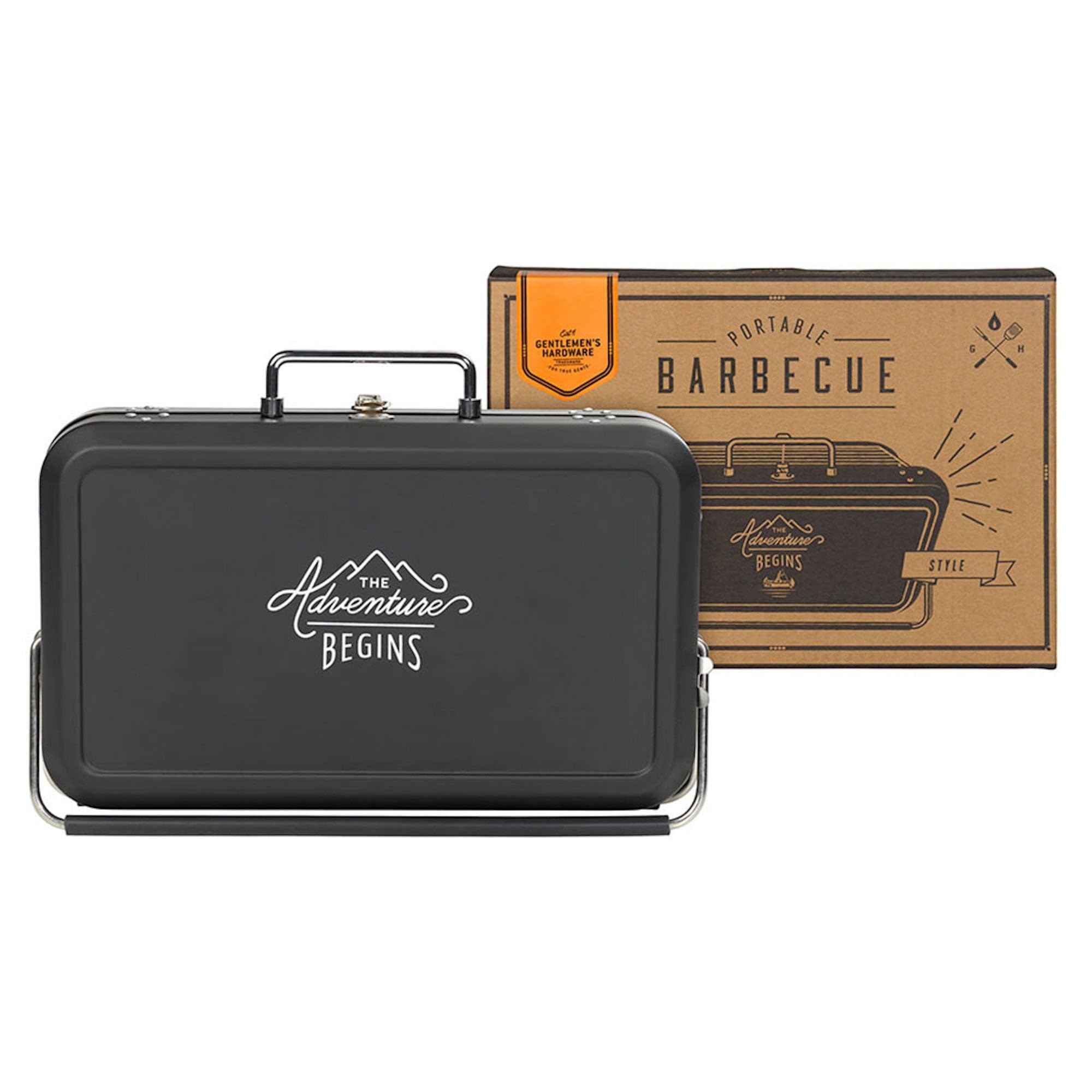 Gentlemen's Hardware - Barbecue Portatile Unisex, Nero