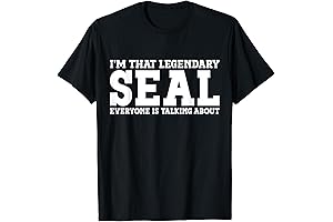 Seal Surname Funny Team Family Last Name Seal T-Shirt