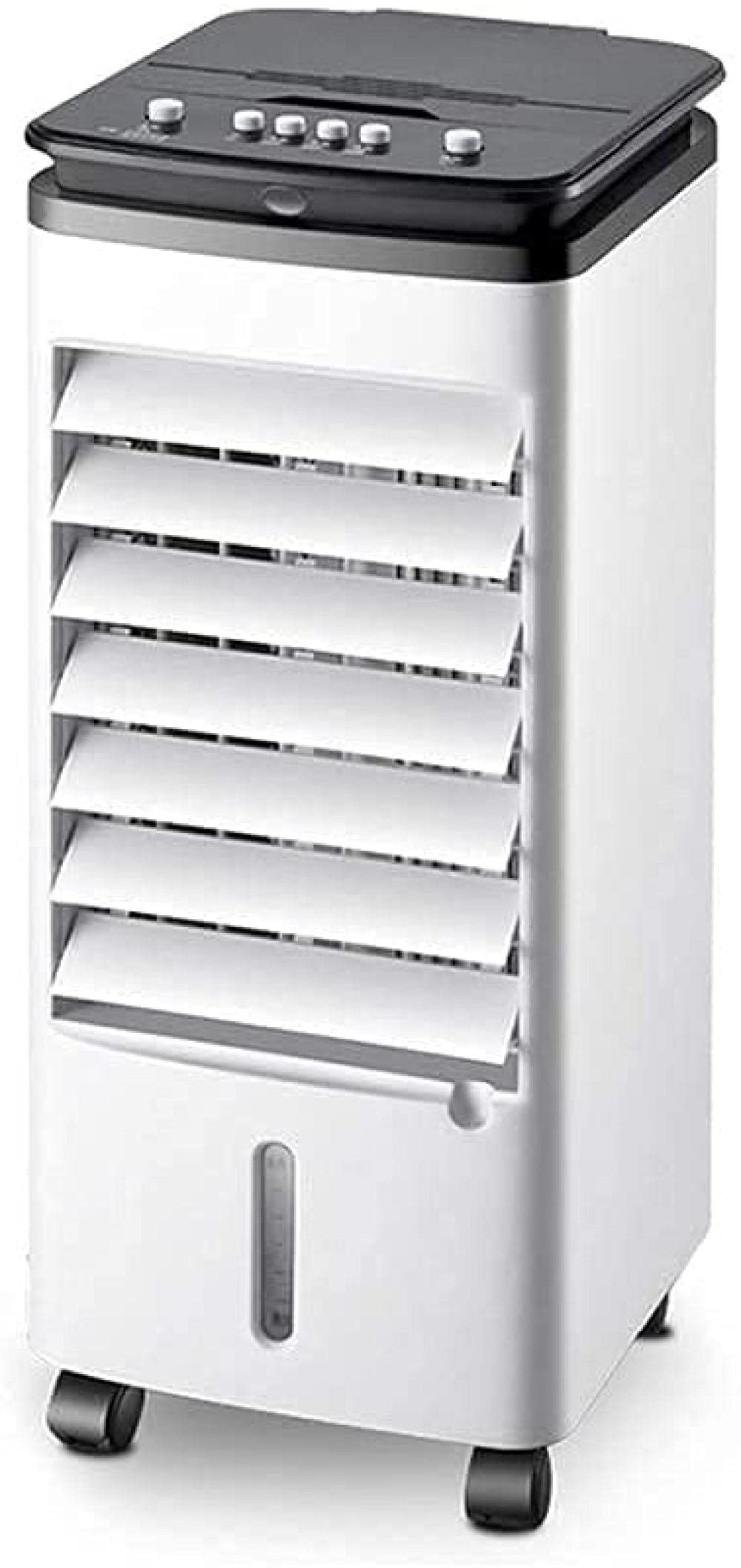 MESOVFCA Portable Air Conditioner, Mini Evaporative Misting Fan and Humidifier for Home Office Bedroom, Mobile Cooling and Purifying Solution, Energy Efficient Design