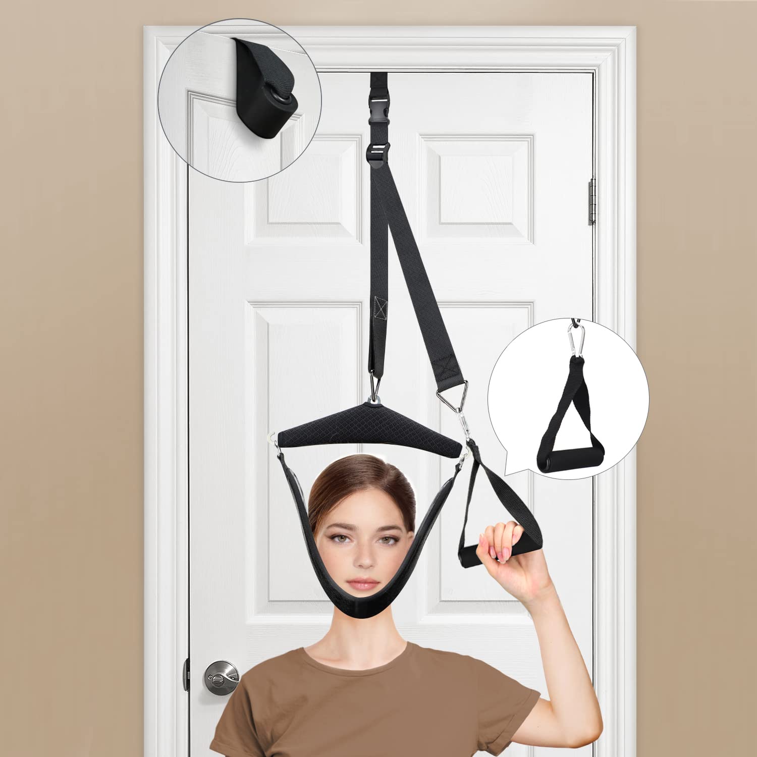 Buy Neck Stretcher Cervical Traction Cervical Neck Traction Device