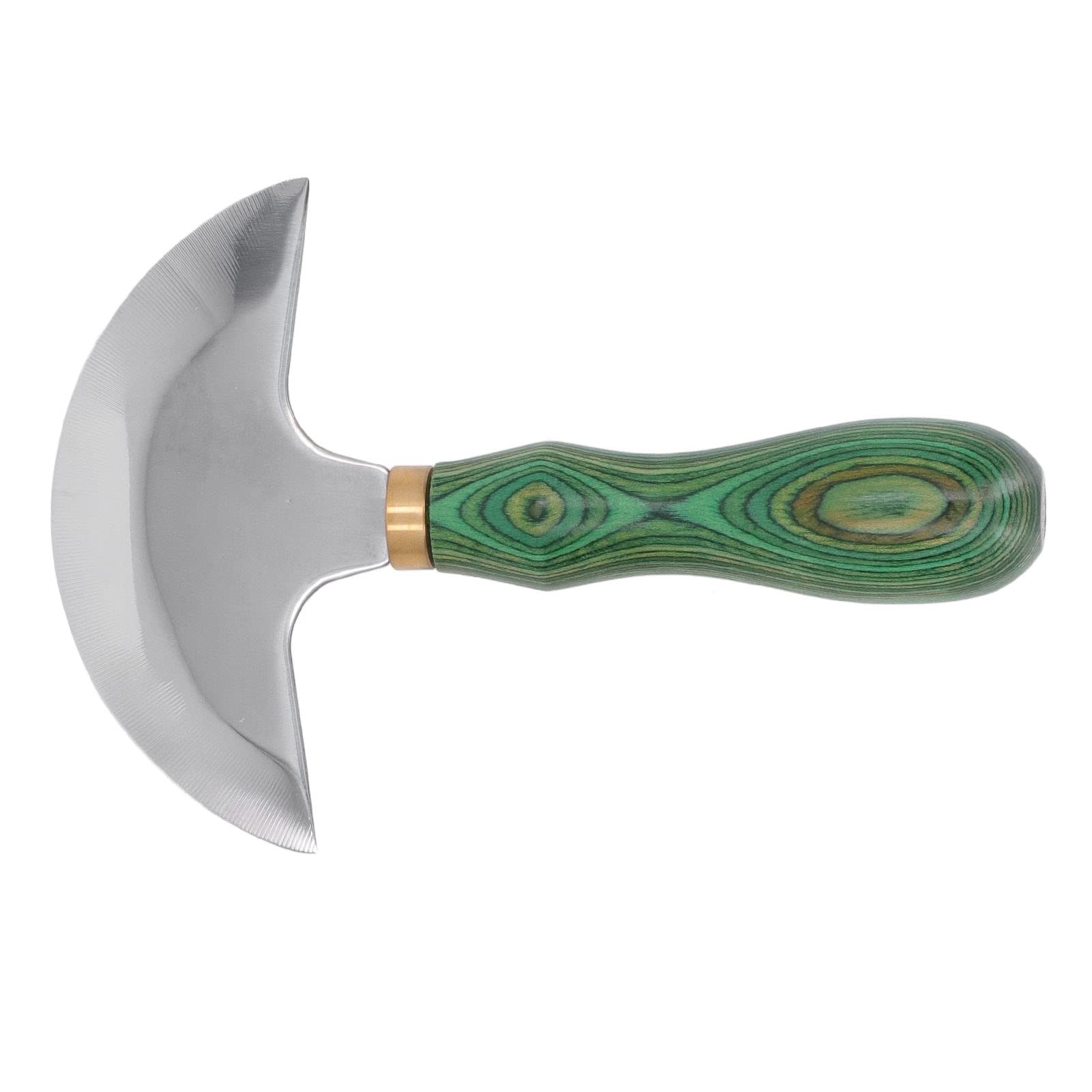 HEEPDD Cuchillo de Cabeza Redonda, Cuchillo de Trabajo de Cuero, Cabeza Redonda, Resistente y Duradero para Manualidades