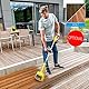 Gloria MultiBrush li-on - Multifunktionale Akku-Bürste/Unkrautentferner, Nutzbar als Stein-, Holz-, Fugenreiniger, Rasenkantenschneider, Vertikutierer, Rasenlüfter, Set mit 2 Aufsätzen, ohne Akku