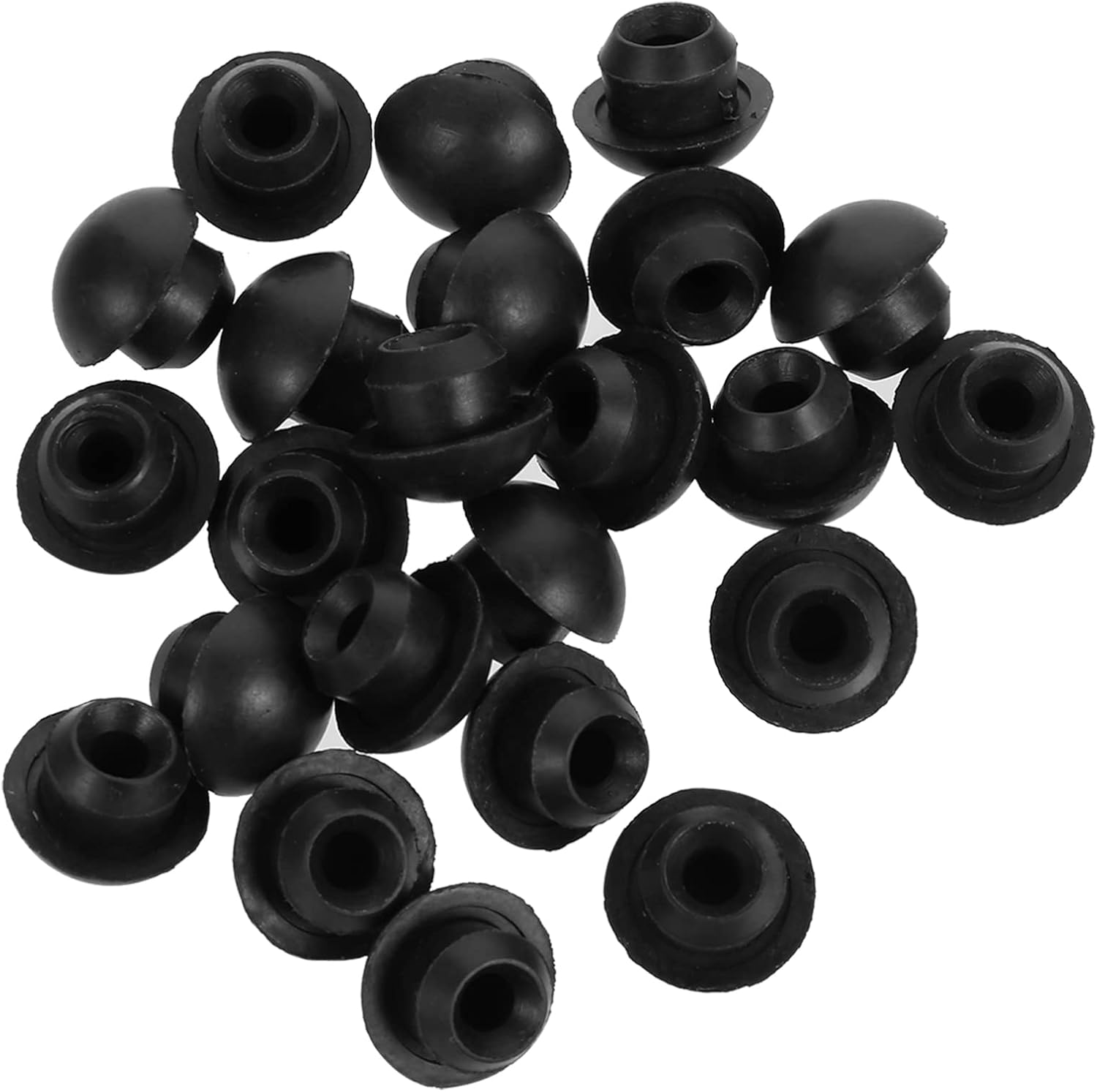 Mikikit Rubber Plugs for Holes, 20 Pcs Jack Oil Filler Plug