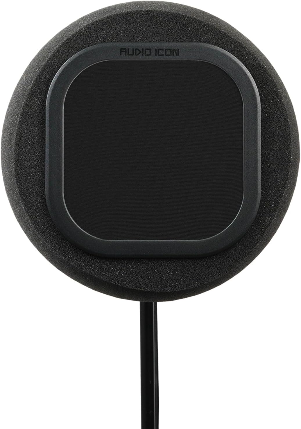Soundbox 7B Top Address Vocal Recording Isolation Booth | High Density Foam Ball Microphone Shield with Pop Filter Windscreen Studio Quality Vocals, Podcasting Fits PodMic, SM7B, RE20, MV7 (Black)