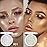evpct Pearl White & Blonde Gold Face Highlighter Makeup Shimmer Glitter Diamond Sparkly Highlighters Makeup Palette Powder for Face Body Cheek iluminadores iluminador de jos maquillaje luminizers 1+2