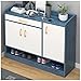 Schuhregal Schuhregal Doppeltür-Schuhregal Große Kapazität Schuh-Organizer Wohnzimmer Schlafzimmer Korridor Schuhregal 90 × 30 × 90 cm Schuhregal (Farbe: B)