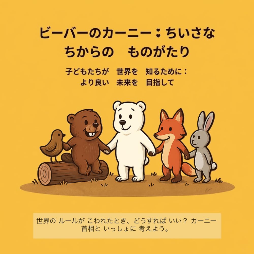 ビーバーのカーニー：ちいさな　ちからの　ものがたり: 子どもたちが　世界を　知るために：より良い　未来を　目指して (Civic Fables for Young Minds)