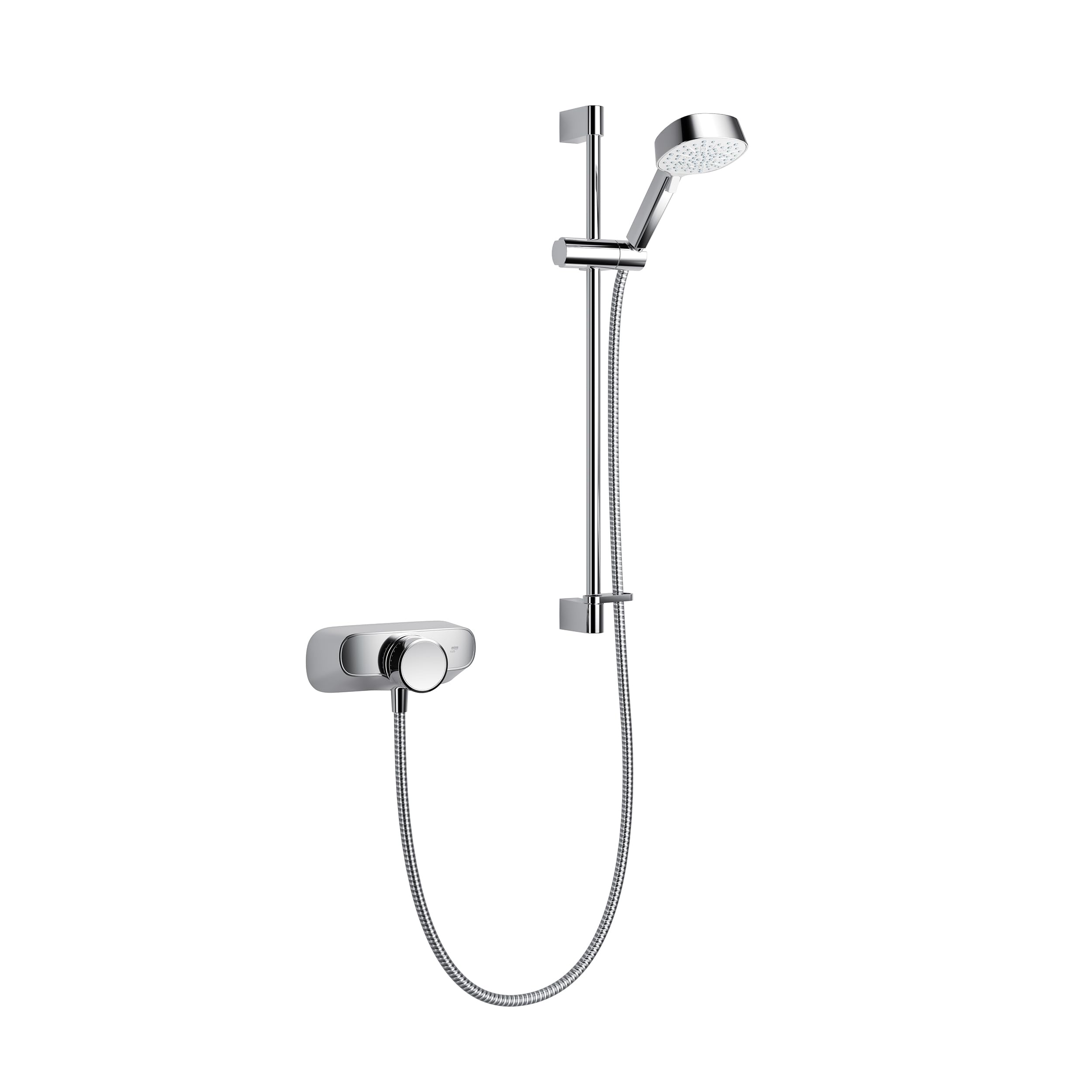 Mira Showers Form Mixer Shower Single Outlet 31982W-CP, Silver