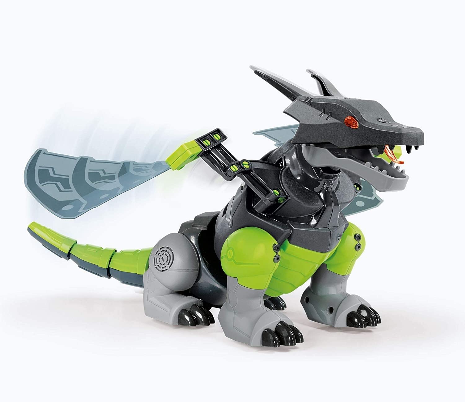 Clementoni Science & Play-Mecha Dragon Robot Scienza e Gioco Robotics Giocco Educativo ed Interattivo, Multicolore, 19170