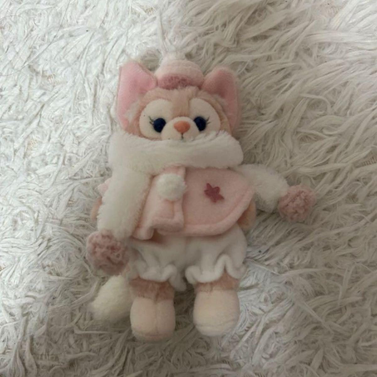 リーナベル キーホルダー寝てる リーナベル ぬいぐるみバッジ 寝ている