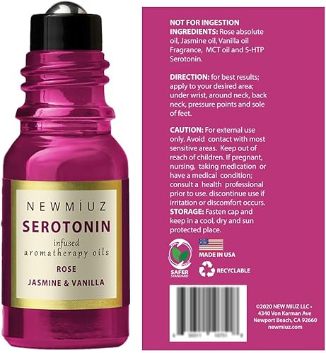 Miniatura 8 de Mezcla de aceites esenciales para calmar el estrés, mantener la concentración y la migraña proporcionando más comodidad para tu mente y bienestar.