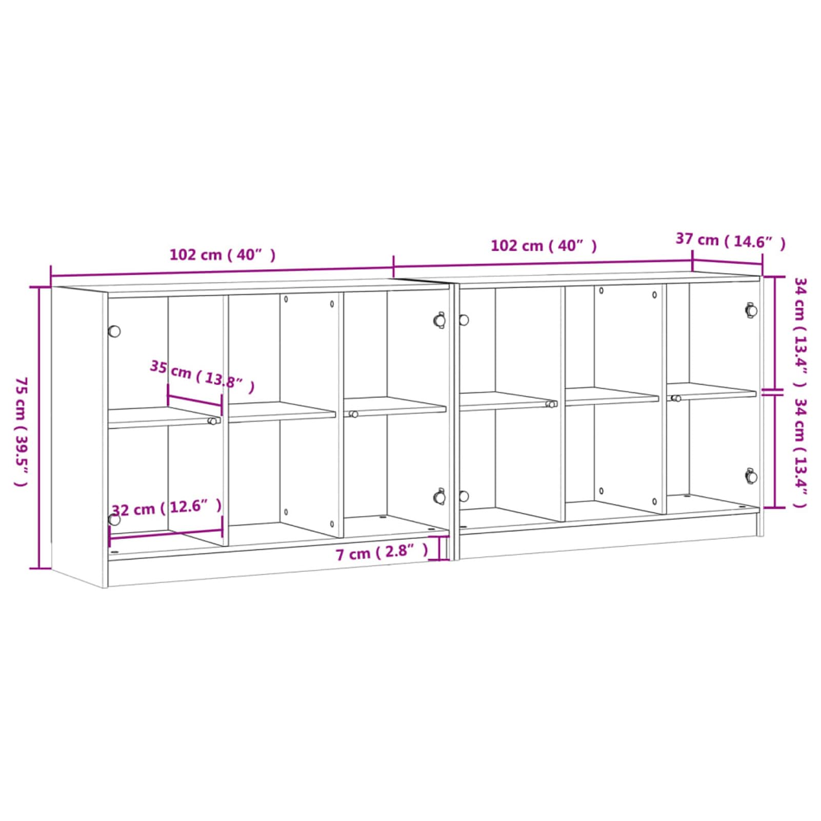 Gecheer Librería con puertas, armario librería, estantería con puertas, librería moderna, librería vitrina, vitrina, vitrina salón, vitrina salón, armario vitrina, vitrina sala, vitrina vitrina,