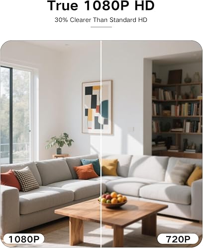 Miniatura 3 de 1080P Seguridad Salida de Pared Cámara WiFi Mini Niñera Inalámbrica Cam-con Función de Soporte