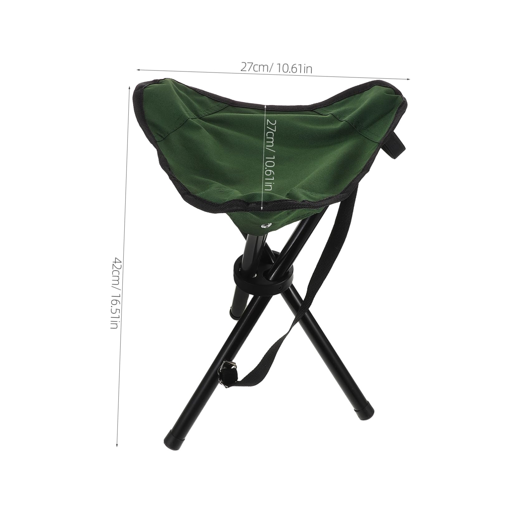 Mipcase Ultralightweight Portable Camping Chair for Fishing Hiking and Picnics Heavy Duty Collapsible Seating Stool for Outdoor Adventures