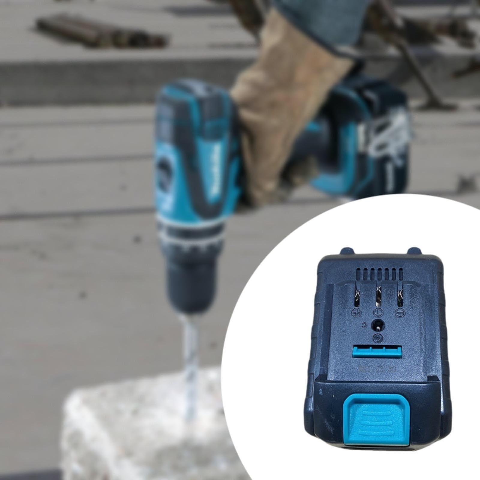 Trapano a Batteria, Sostituzione Diretta della Funzione di Protezione, Alte Prestazioni, Facile Installazione, Accessori per Elettroutensili, 1300ah