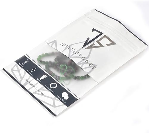 Miniatura 3 de Justinstones - Cuentas sueltas de gemas de zoisita de rubí verde natural de 4mm, facetas cúbicas cuadradas, 16 pulgadas para hacer cuentas de