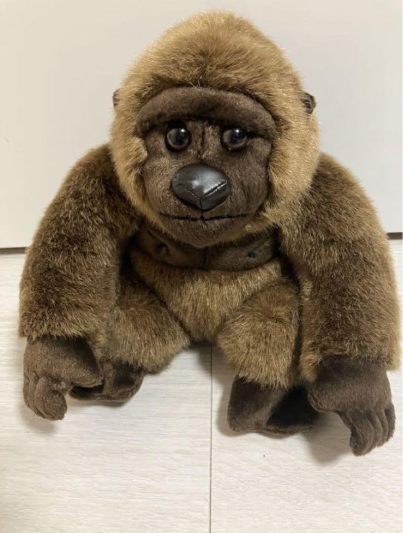 Amazon.co.jp: 茶色のゴリラのぬいぐるみ上野動物園 : おもちゃ