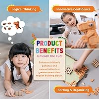 Vista 5 de Juego de construcción de dragón, juguete educativo de construcción para niños de 6 años en adelante, ladrillos de manualidades para adultos, casa