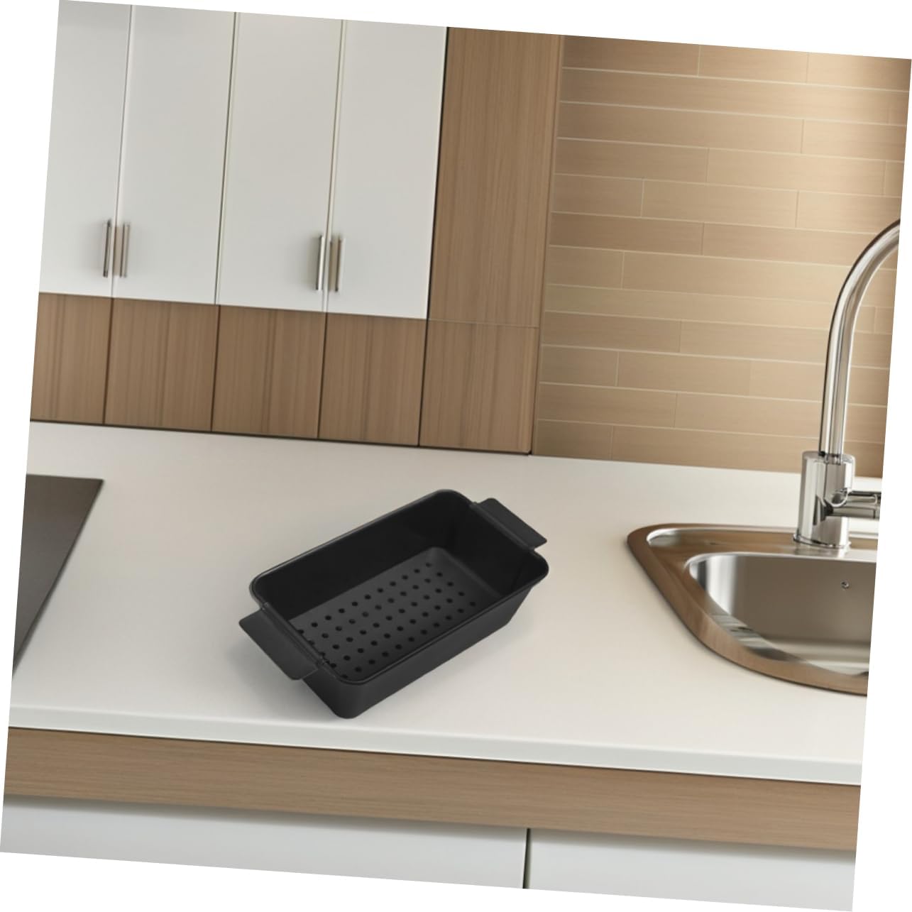 2pcs Non-stick Loaf Pan Set Lid Heavy Duty Baking Tray for Homemade Bread and Cakes Black French Bread Mould for Oven Use Easy Cleanup and Healthier Cooking