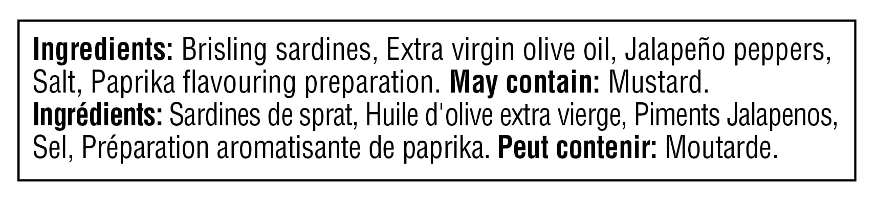 King Oscar, Brisling Sardines with Jalapeño Peppers, 106 gram cans (Packs of 12) - 4