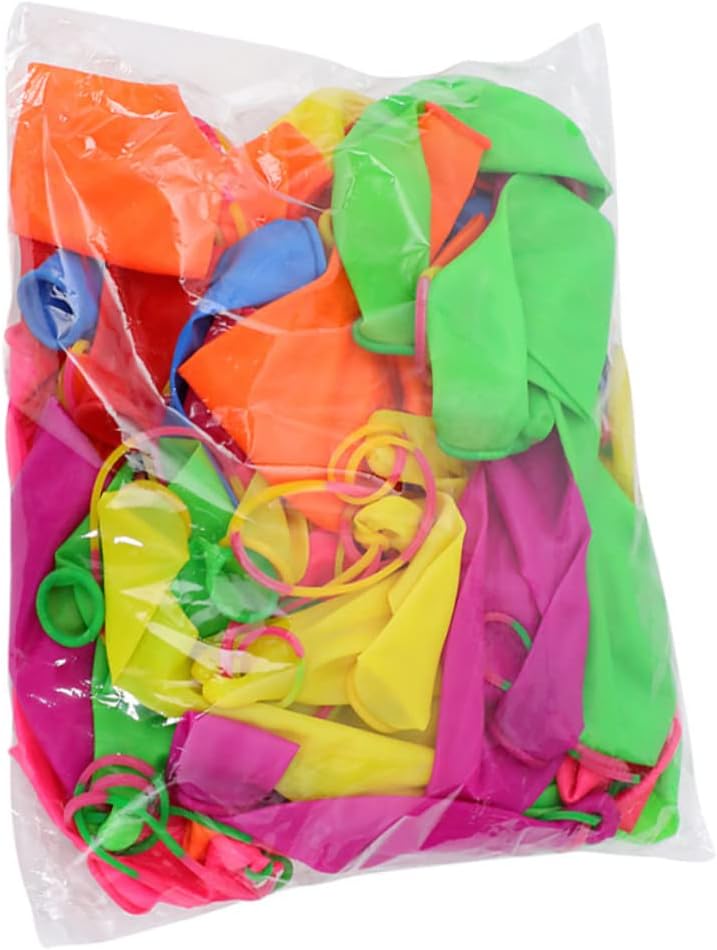 50pcs Latex Slap Balls Unbreakable Punch Balloons Boys and Girls Toys for Birthday Parties Decorations Fun Games Random Color