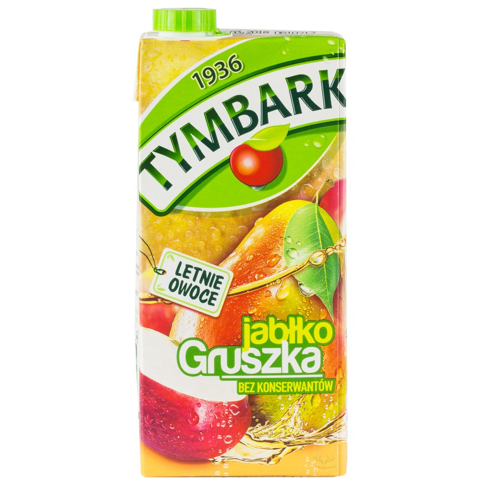 Tymbark Napój jabłko gruszka 1 l