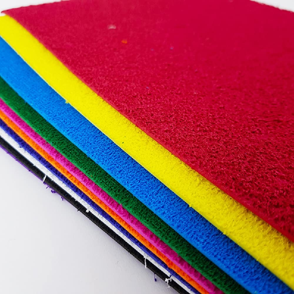 R H LIFESTYLE Velvet Flocking EVA Foam Sheet 2MM THICK (A3 SIZE - MULTI) 3 61KMGfrv7SL. SL1000