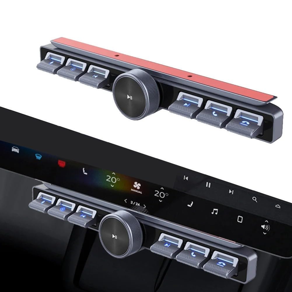 Télécommande multimédia de voiture LED pour sécuriser vos trajets en musique