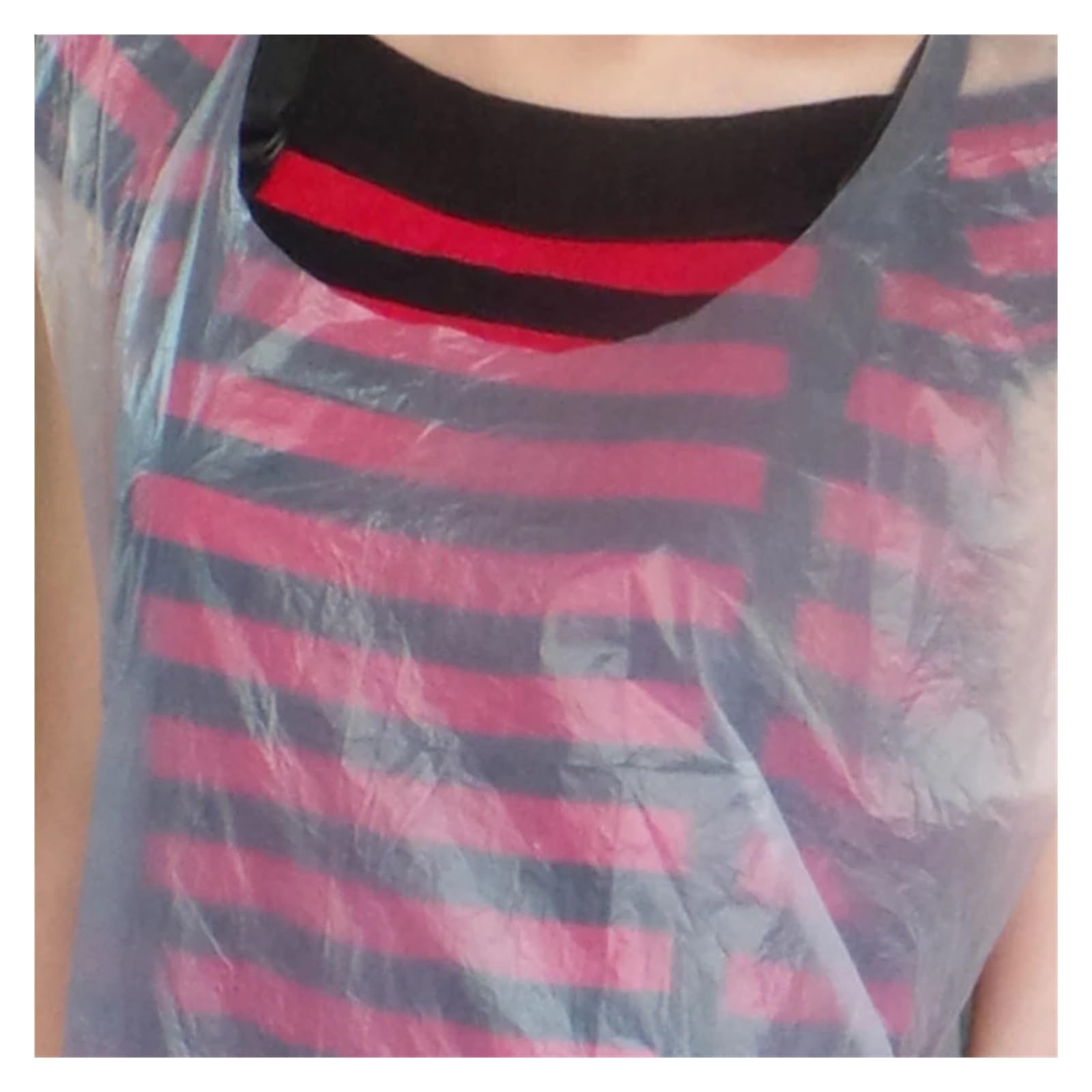 Schürze Herren 100PCS Küchenschürzen Kunststoff Wasserdichte Schürze Einzeln Verpackte Kleider for Männer Frauen Küchenschutz Zubehör