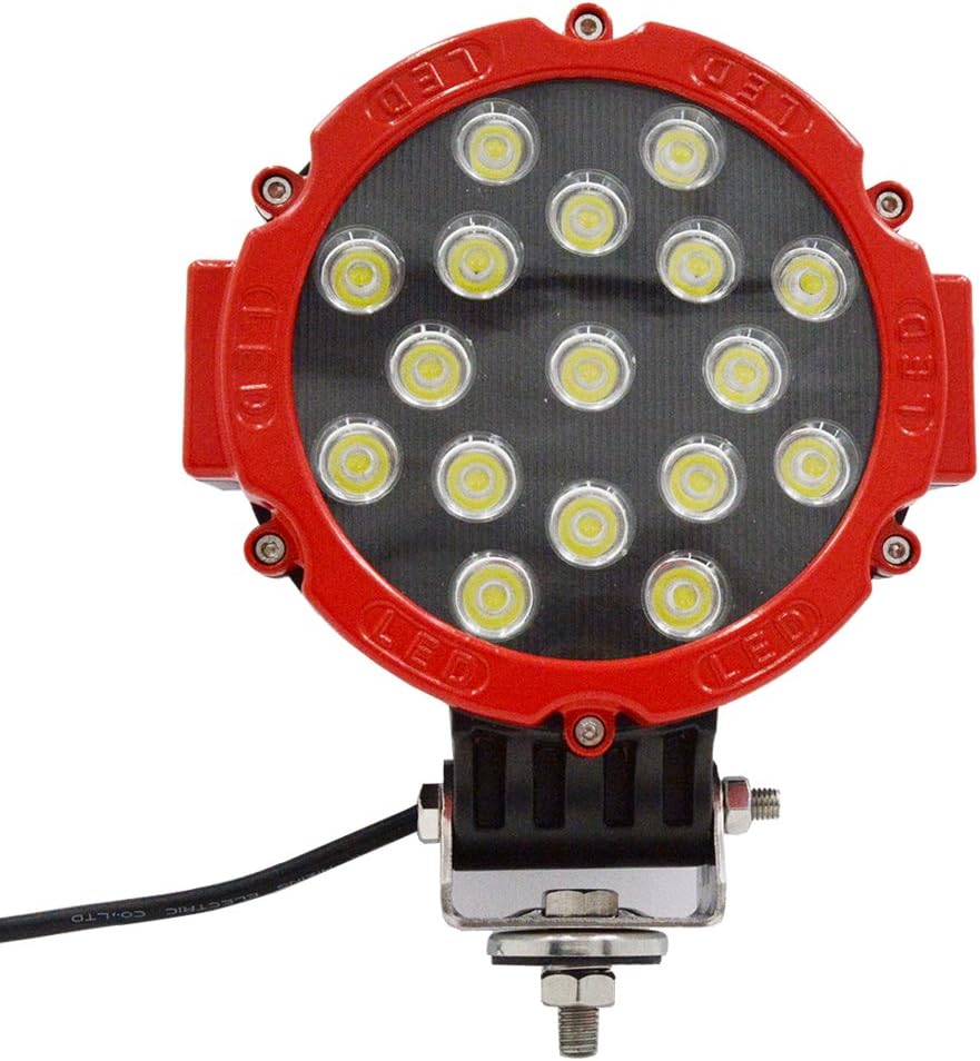 Led Truck Lights, JieHe 51W Led Work Light Led Daytime Driving light led lights for Trucks ATV Tractor 12V 36V off Road Llights Bar Fog Lights Spot (1PCS)
