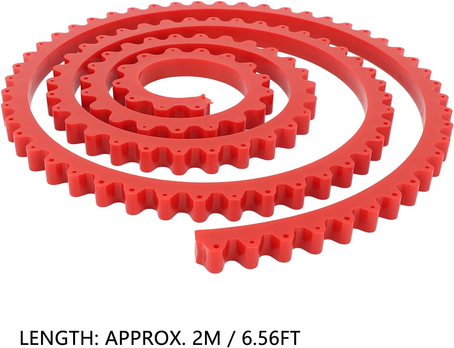 Woodworking Profiling Strip Tool for Carpentry, Template Strip Gear Shape Flexible Guide Gear Type Toolbar Transmission Special Shaped Bar Profiling Inserts (2M)