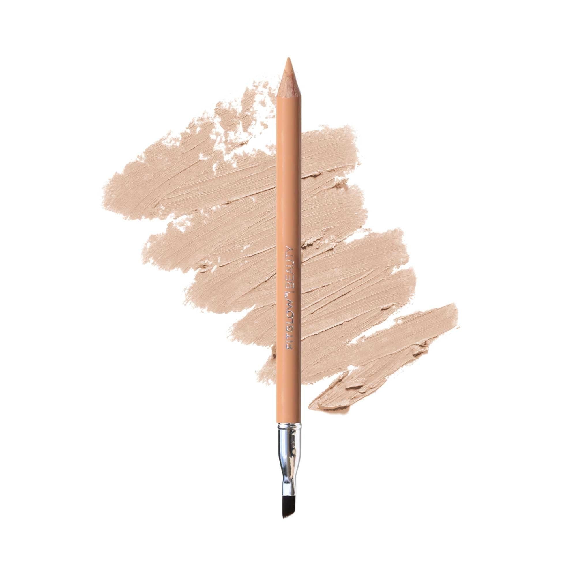 FITGLOW Beauty Vegan Eyeliner Pencil, Brightening Beige, 1.1g