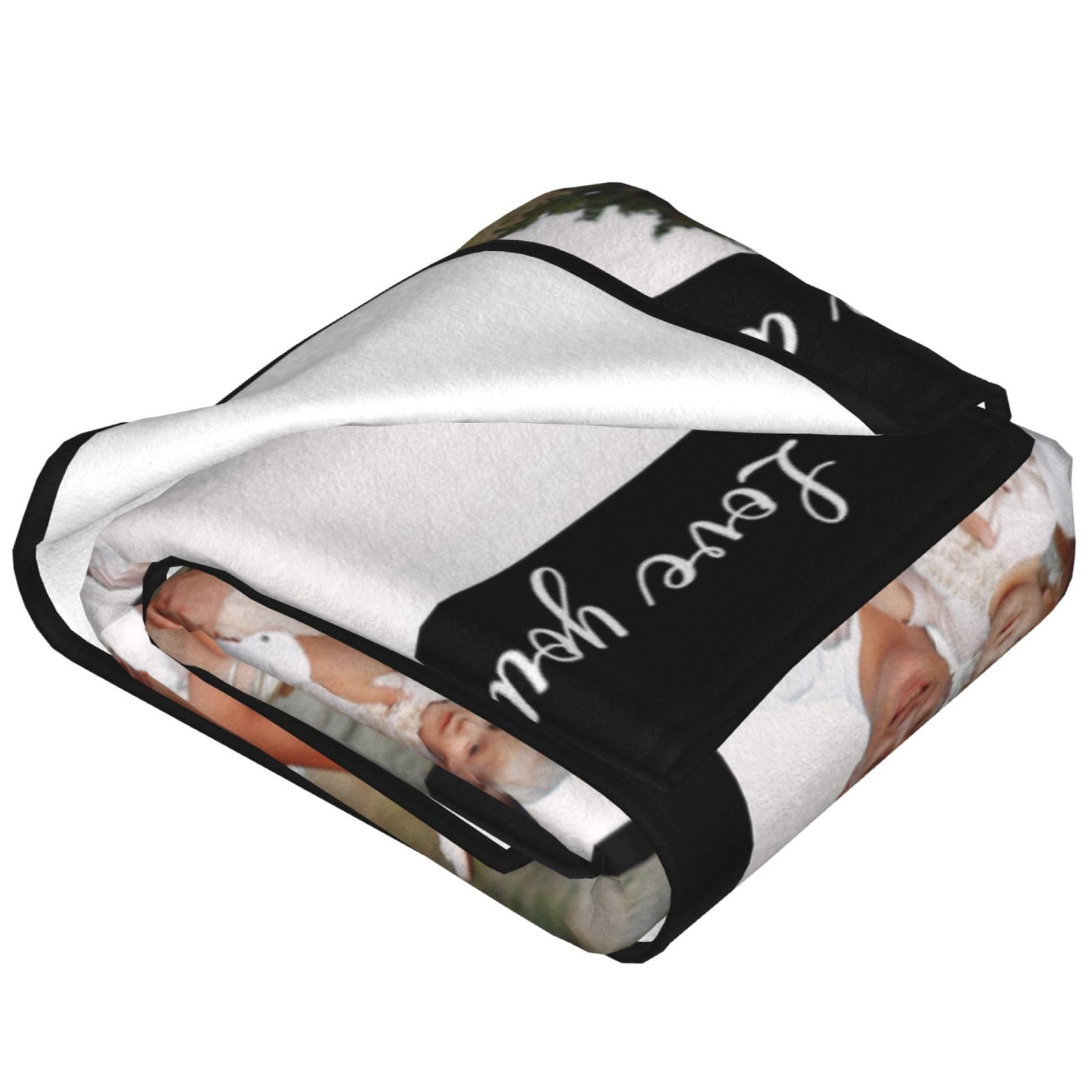 Personalisierte Decke mit Foto- und Textdruck,Decke personalisiert babydecke, kuscheldecke personalisiert für Freundin, Freund,Ehemann, HD-Druck Foto-Decke fotodecke selbst gestalten