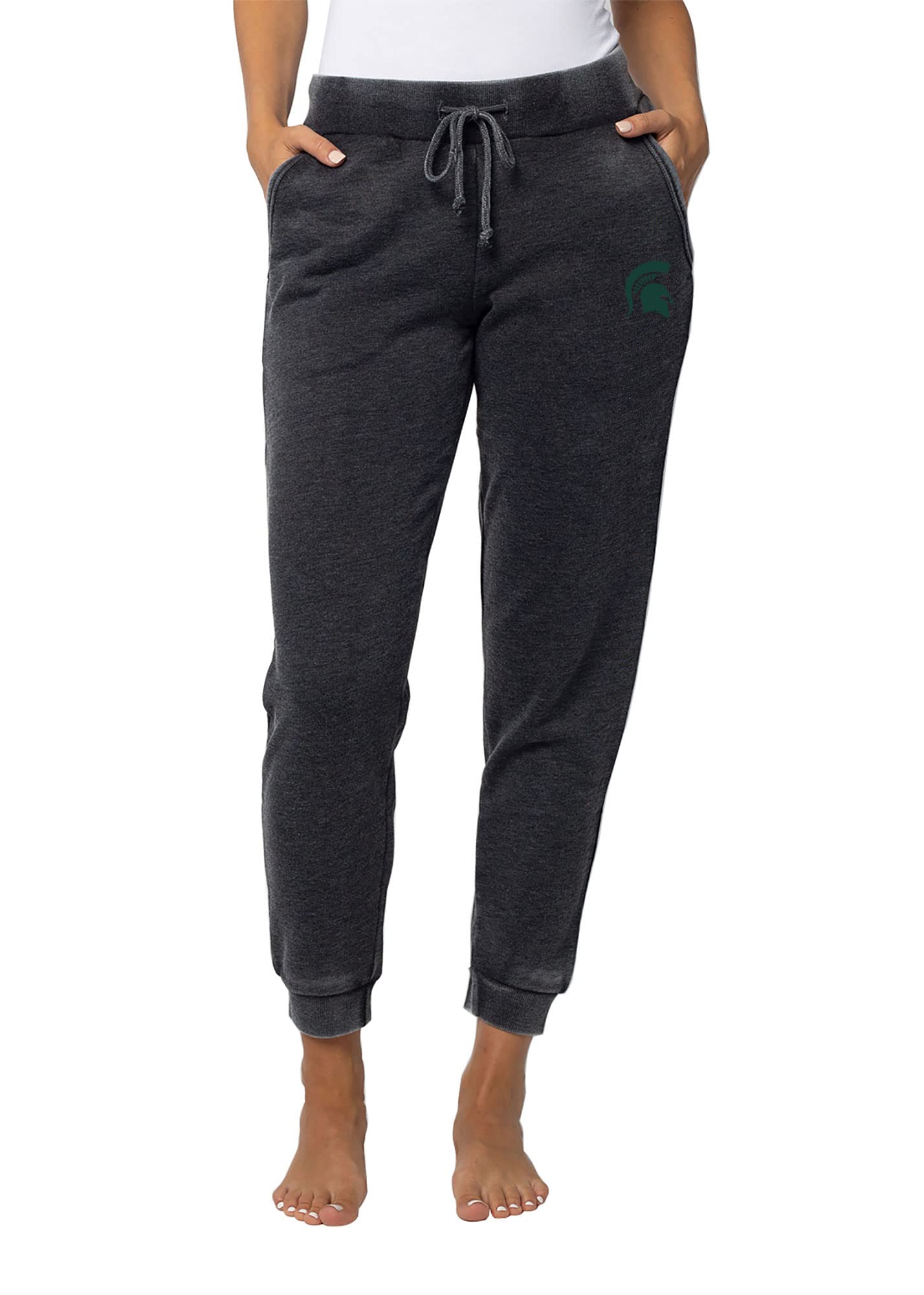 Chicka-d Women's Standard Campus Sweatpants, Charcoal
