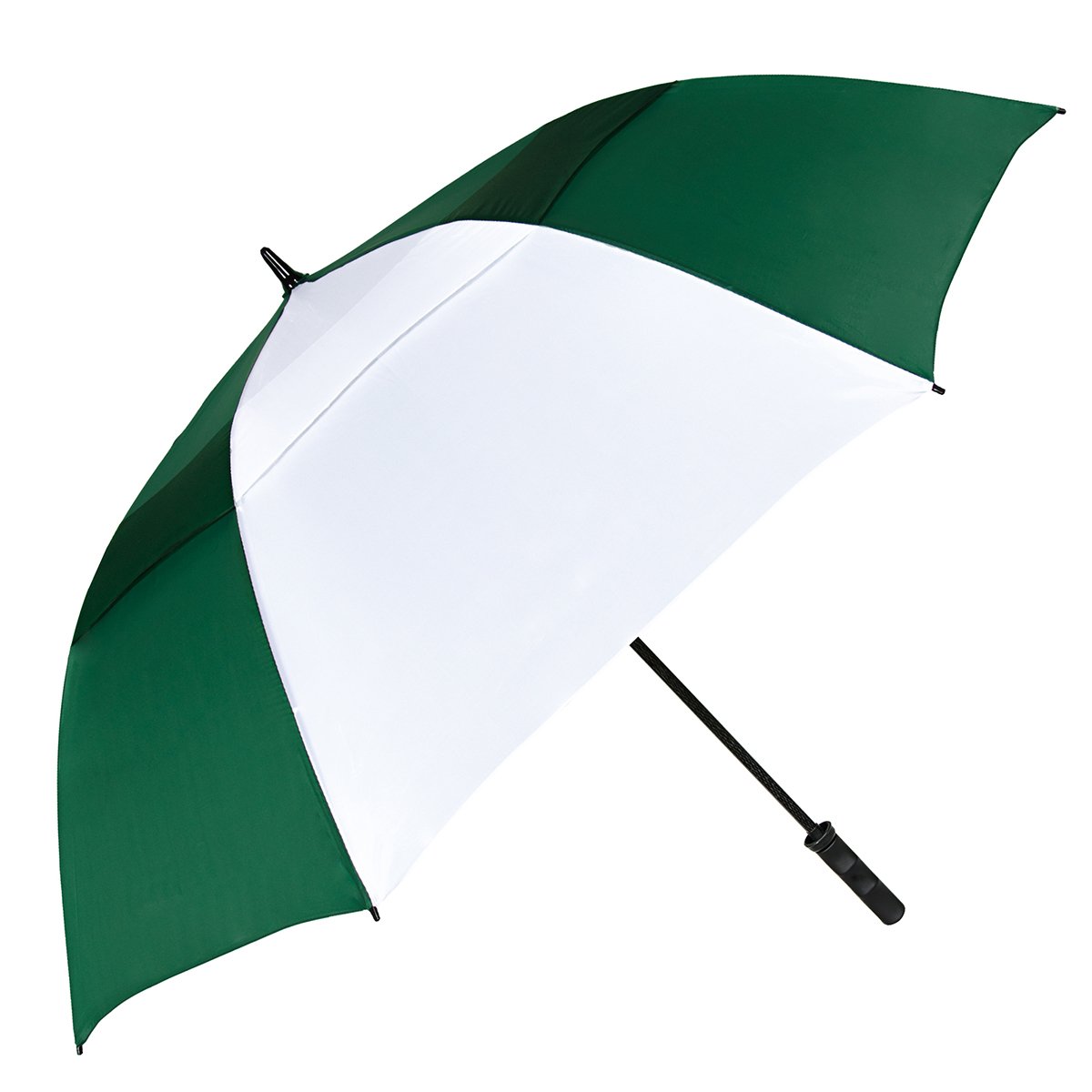 Natico Paraguas ventilado Tornado, verde/blanco, talla única, Verde/Blanco, Talla única, Paraguas ventilado Tornado
