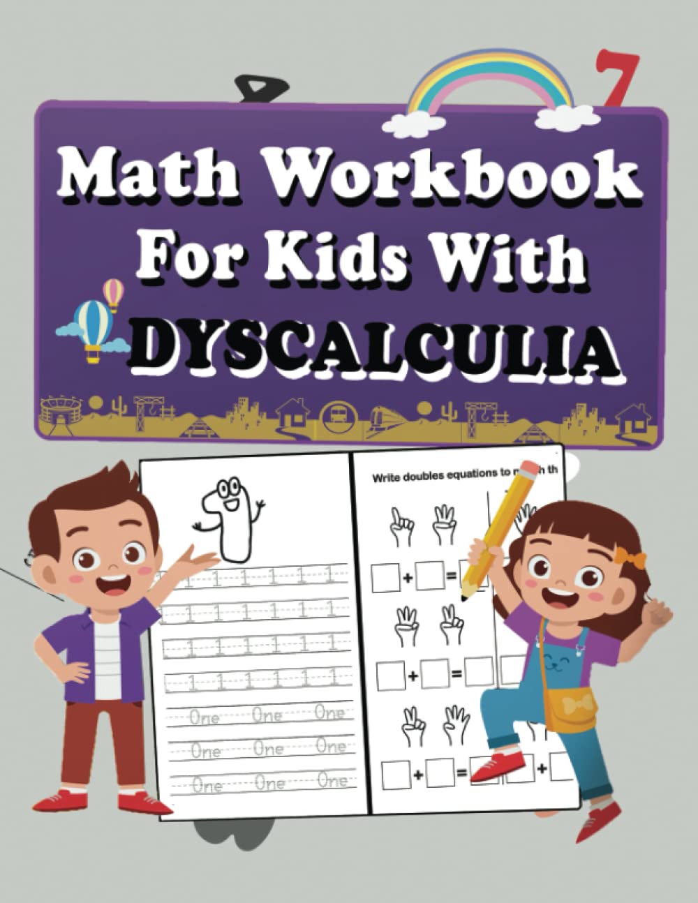 Math Workbook For Kids With Dyscalculia: A Resource Toolkit Book With a Range of Fun Math Activities to Overcome Difficulties With Numbers. Paperback