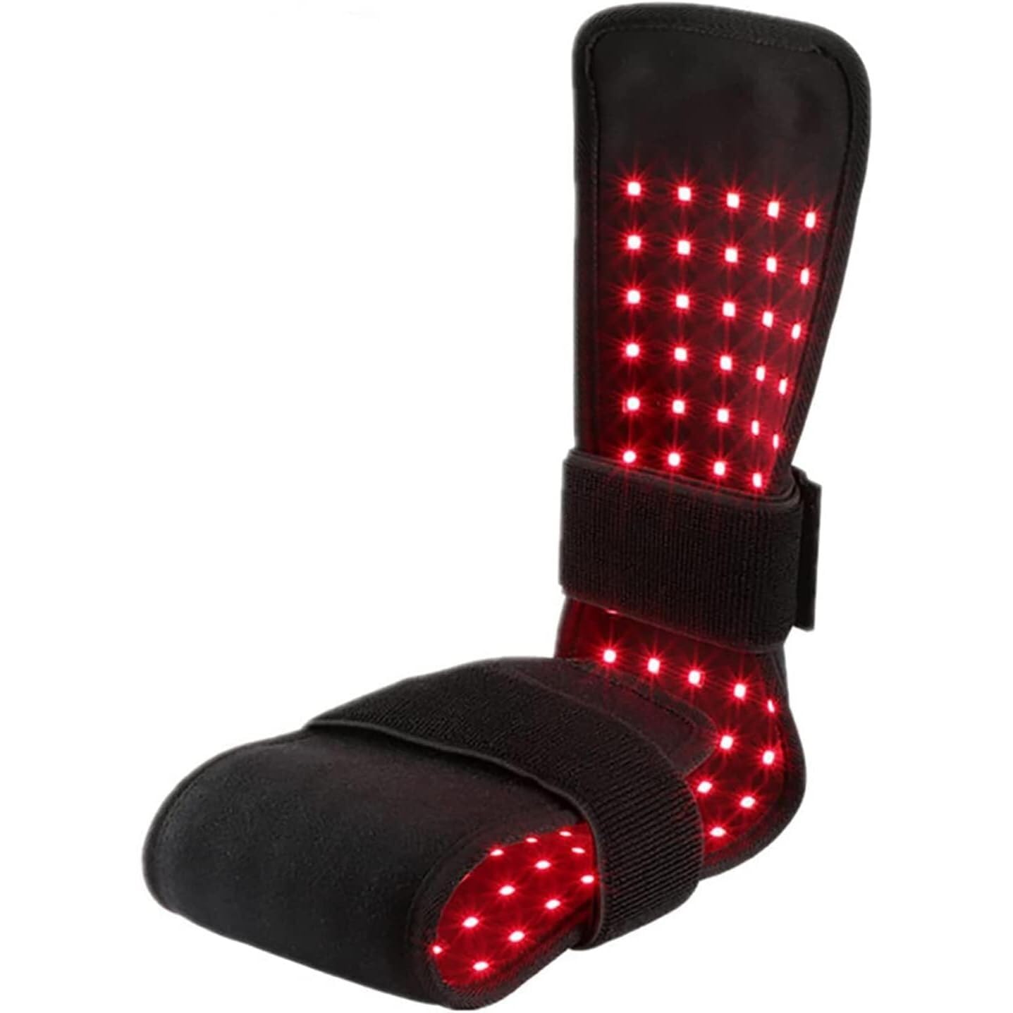 Coussin de massage des pieds EMS et chaussures de thérapie lumineuse LED rouge