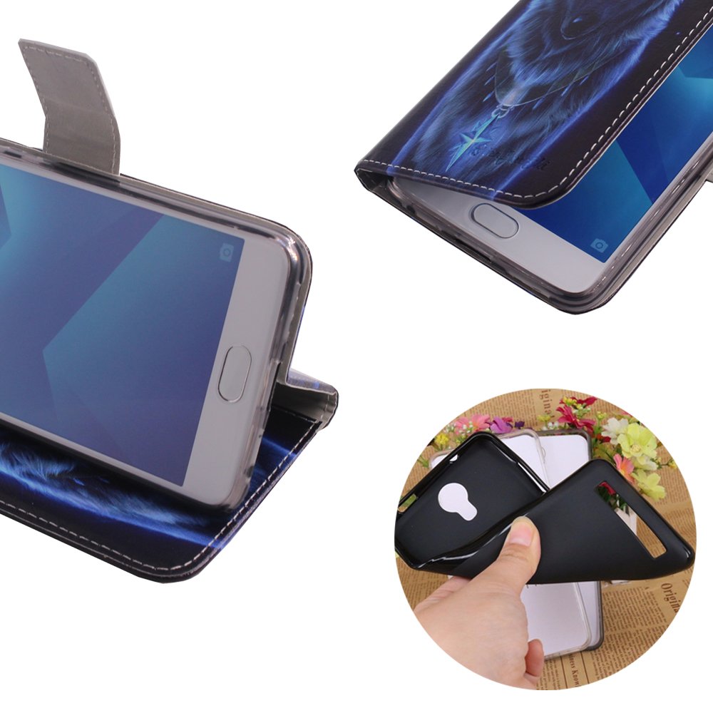 Lupo Custodia A Portafoglio In Pelle PU Con Supporto Per Sony Xperia 1, Cover Con Slot E Chiusura Magnetica