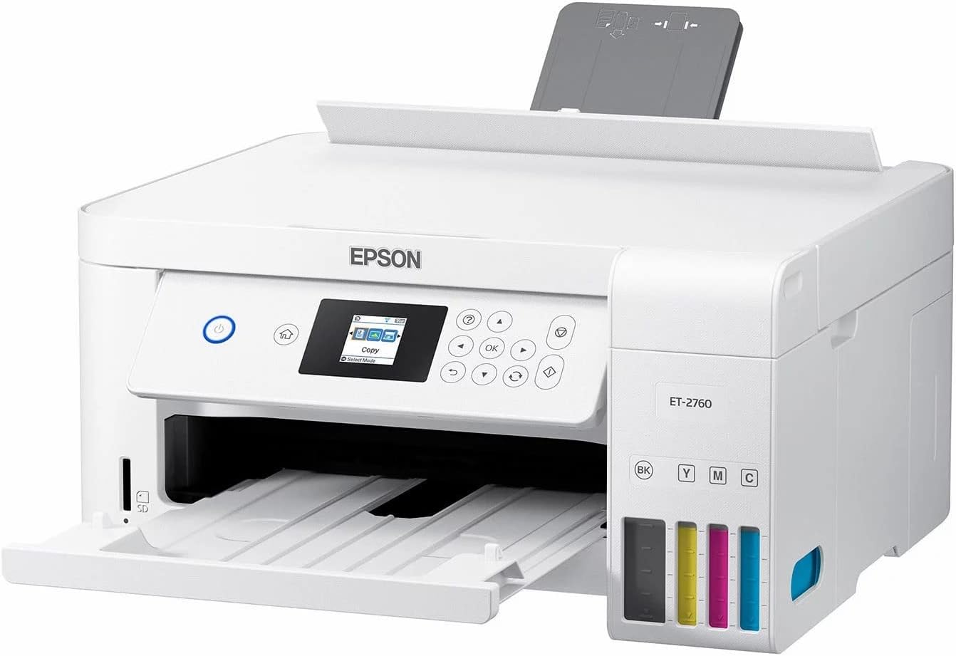 Buy Epson Premium EcoTank 2760 AllinOne Color Inkjet CartridgeFree
