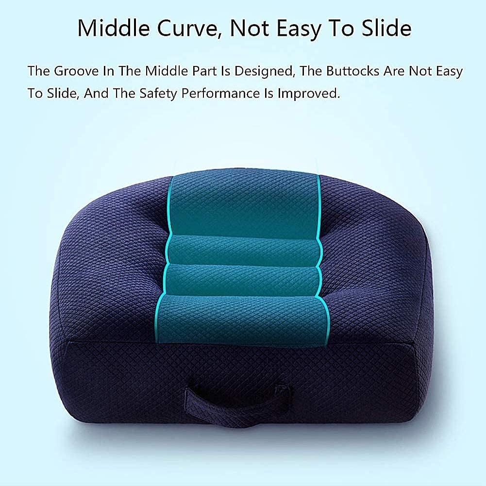 Car Seat Cushion Heightening Height Boost Mat Portable Breathable Mesh Seat Booster Ideal for Car Office Home Used All The Year