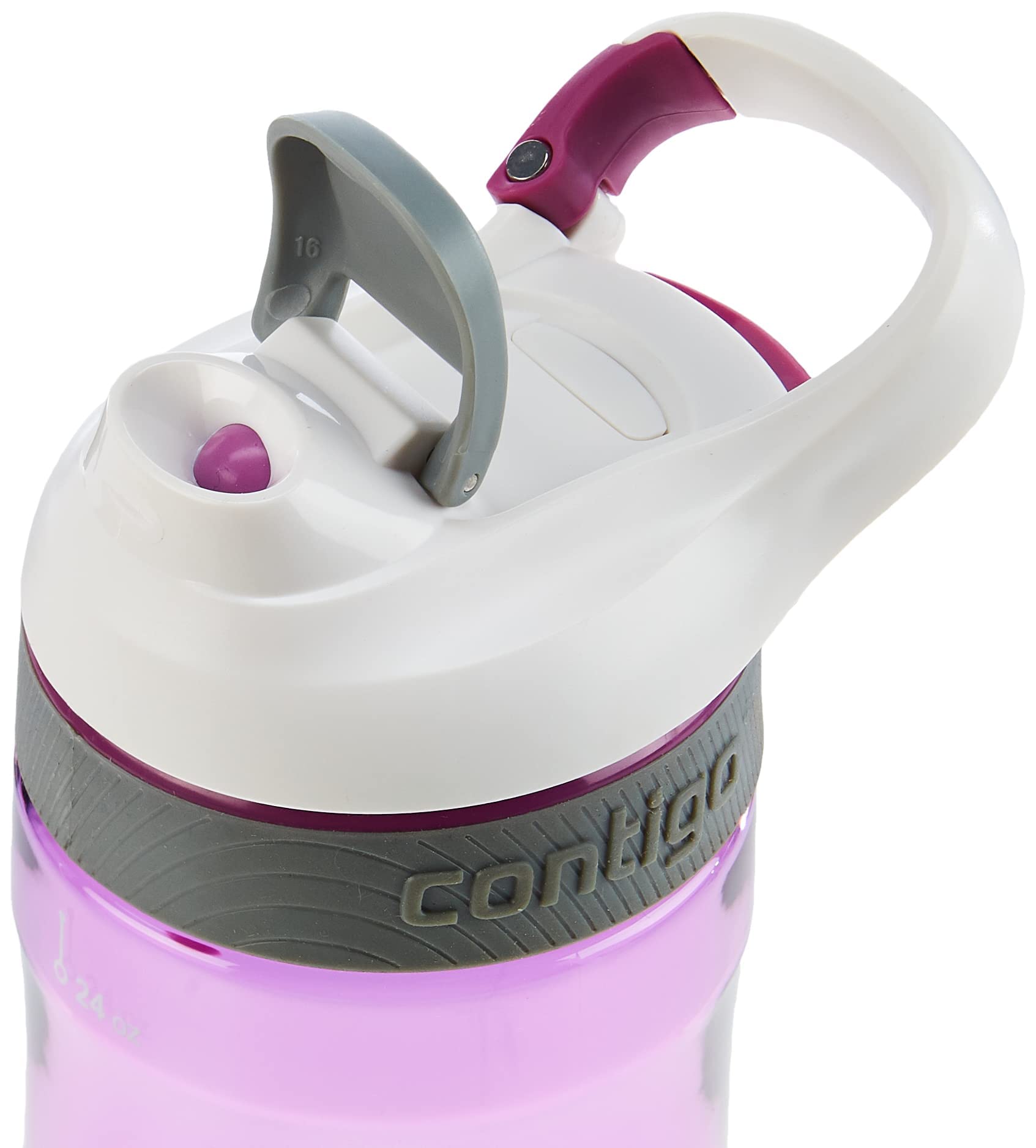 Contigo BPA Free Cortland Outdoor Hiking Bottle available in Radiant Orchid/White - 710 ml
