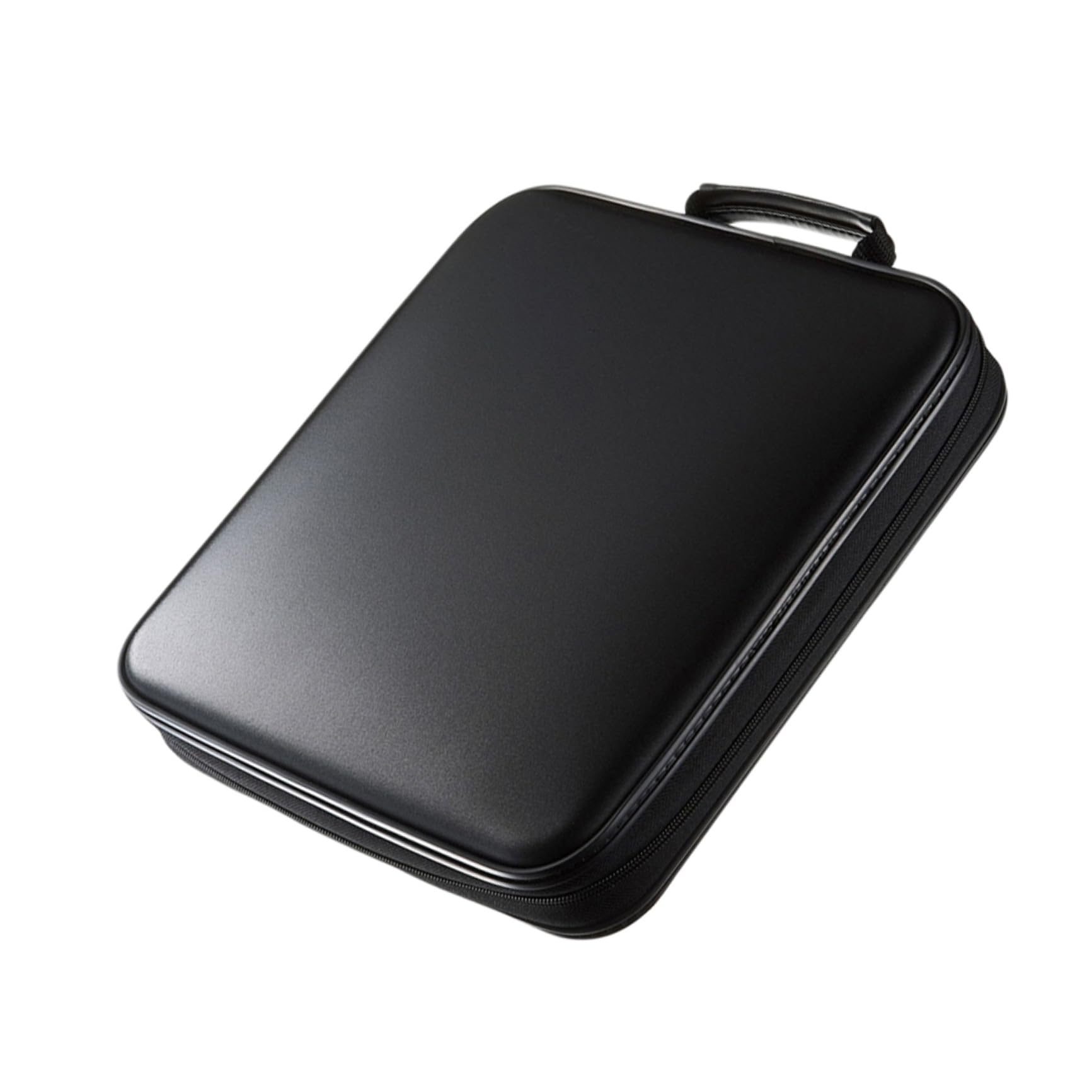 OUNONA Custodia CD e Dvd Portatile Slot Organizer Rigido Antiscivolo Resistente Urti e Graffi con Pagine Trasparenti per Facile Visualizzazione Protezione da Umidità e Polvere per Casa