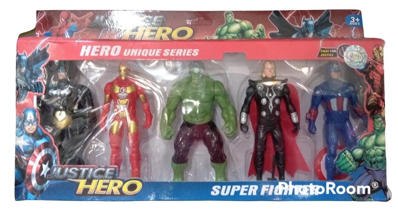 Buy Avengers Toy Set of 5 Marvels Super Hero Characters Action Figure