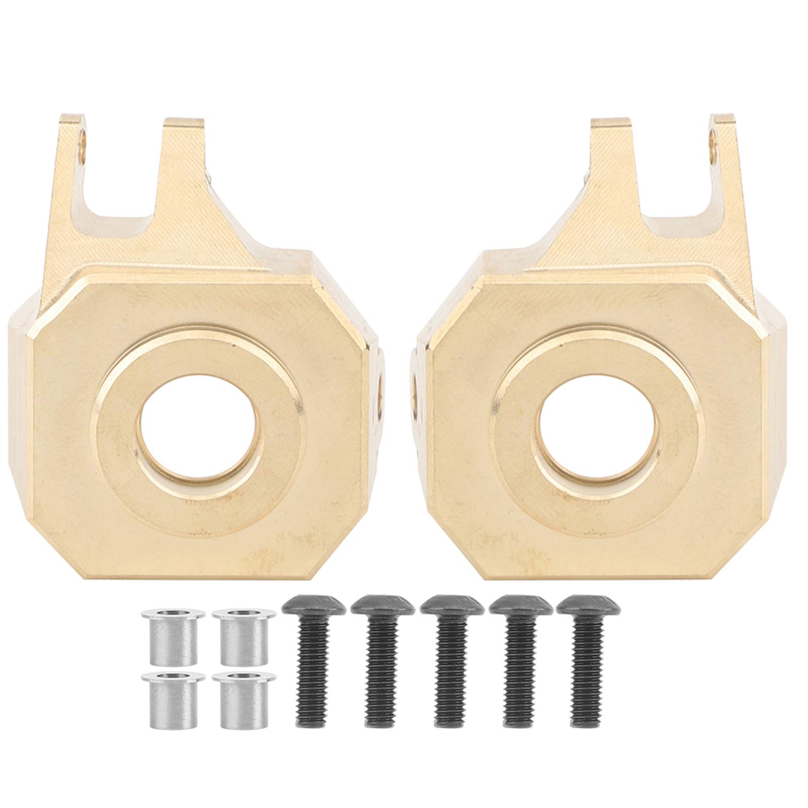 Nudillo de dirección de latón resistente, apto para coche teledirigido 1/10 Axial SCX10 II 90046 90047