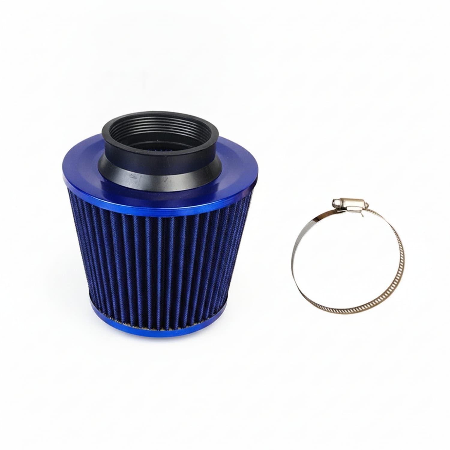 Universal Cone Head Air Filter Blue Mushroom Aluminum | Effect Aluminum Blue Mushroom Head-image-29